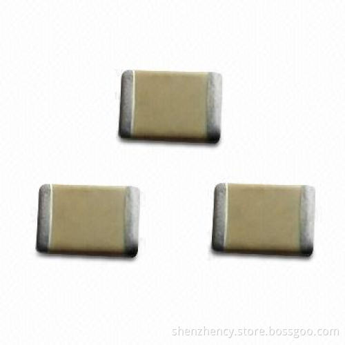 Chip Capacitors with 6.3V DC Rated Voltage and Nickel-plated Terminals